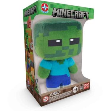 Imagem de Brinquedos Estrela - Pelúcia Zombie Minecraft