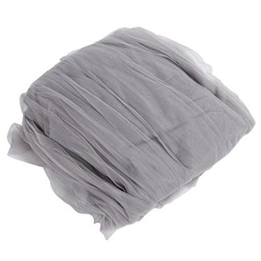 Imagem de Mingzhe Rede Mosquiteira para Cama, Rede de Dossel Infantil, Malha Doméstica de Cor Elegante para Bebês, Respirável, Macia, Durável, Fácil Instalação, Cinza Rosa Branco, 23,6 X 94,5 (Cinza)