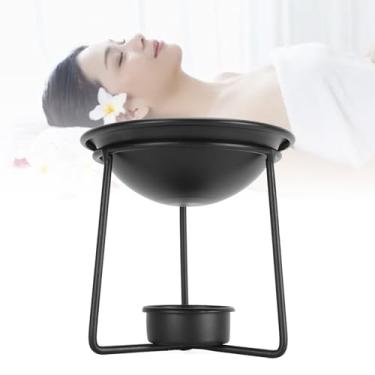 Imagem de Aquecedor de Óleo Aromaterapia Ferro 100ml Multifuncional com Condução Calor Rápido Lâmpada Fogão para Derreter Cera Posicionamento Estável e Trabalho