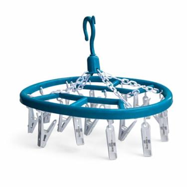 Imagem de Varal de Roupa Peças Íntimas 18 Prendedores Dobrável (Cores Sortidas)