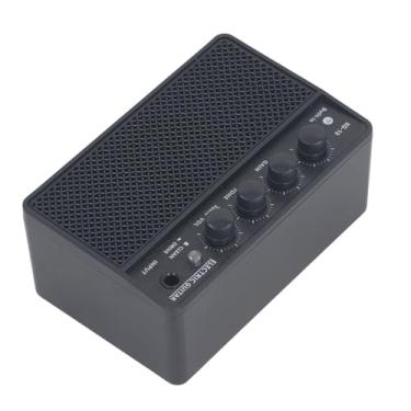 Imagem de Generic Mini Kit de Amplificador de Guitarra Elétrica Recarregável Portátil de 10 W para Prática Diária, Conectividade e Tom Ajustável, para Timbre de Guitarra e Performance Em Qualquer Lugar