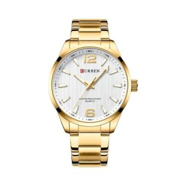 Imagem de Relógio De Quartzo Masculino De Moda Empresarial CURREN 8434 Com Pulse