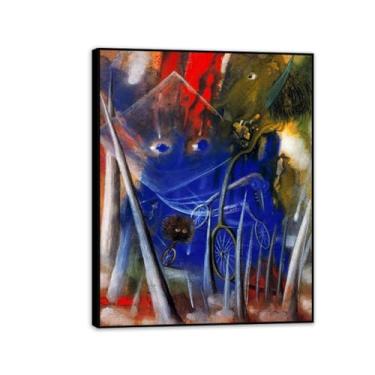 Imagem de Remedios Varo Paintings Weird life Remedios Varo Pôster de parede Surrealismo Arte em tela para sala de estar escritório decoração de parede presente pronto para pendurar 80 x 60 cm (32 x 24 polegadas