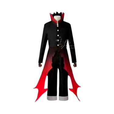 Imagem de Peruca De Cosplay Dandadan Okarun Ken Takakura Com Cabelo Curto Cachea