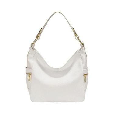 Imagem de Bolsa Hobo Feminina De Couro Grande Capacidade Zency Bolsa De Ombro De