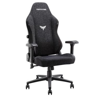 Imagem de VENTUVIBE Cadeira para jogos – Cadeira ergonômica de computador com encosto alto com suporte lombar, cadeira de videogame - apoios de braço ajustáveis 4D, reclinável de 170° e capacidade de 145 kg