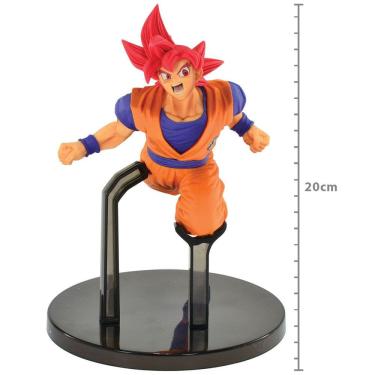 Imagem de Goku Super Sayajin God Dragon Ball Super - Bandai