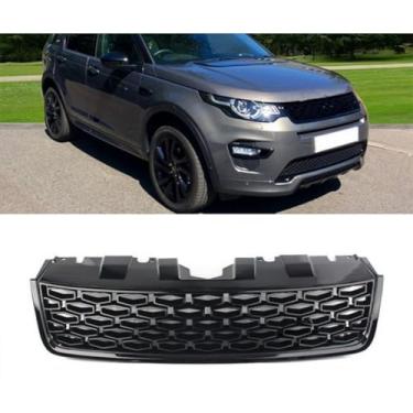 Imagem de Grade decorativa para para-choques de carro, kit de carroceria, grade de corrida, grade de para-choque frontal compatível com Discovery Sport 2016-2019 peça externa