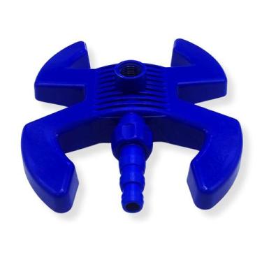 Imagem de Base Esqui Azul c/ Adaptador p/ Mangueira Rosca Interna 1/2" - Agrojet