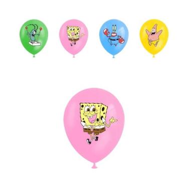 Imagem de Suprimentos Para Festa De Aniversário Do Bob Esponja E Patrick Estrela