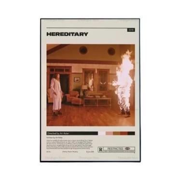 Imagem de Pôster De Arte De Parede De Filme De Terror Clássico Hereditário Minim