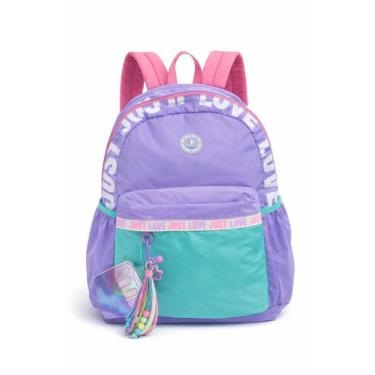 Imagem de Mochila Escolar De Alças Love Just Fashion Meninas Denlex