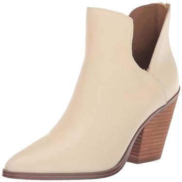 Imagem de Blondo Bota feminina Wynona impermeável no tornozelo, Couro de osso, 41