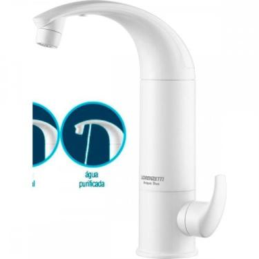 Imagem de Torneira Bica Movel Filtro Abs Mesa Lorenzetti Acquadue Branca, Branco