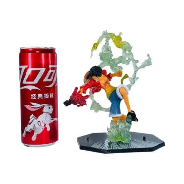 Imagem de Bonecos De Ação De Anime One Piece: Luffy Punho De Fogo, Ace, Sanji, S