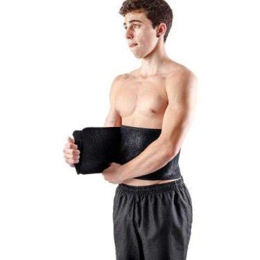 Imagem de Cinta Abdominal Masculina Neoprene 20cm X 100cm Hidrolight OR48