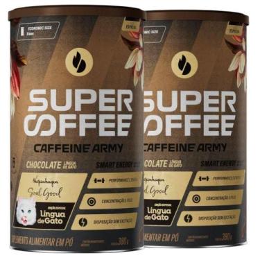 Imagem de Kit 2X Supercoffee 3.0 Lingua De Gato 380G - Caffeine Army
