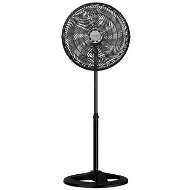 Imagem de Ventilador de Coluna 50 Cm Turbo 10 Pás 150W Oscilante 3 Velocidades 110V Preto Ventiso...