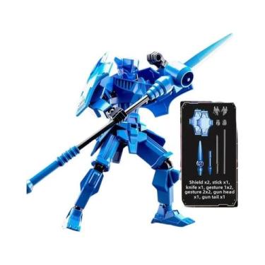 Imagem de Robô Articulado 3D De 13 Pontos De Articulação Com Mudança De Forma, F