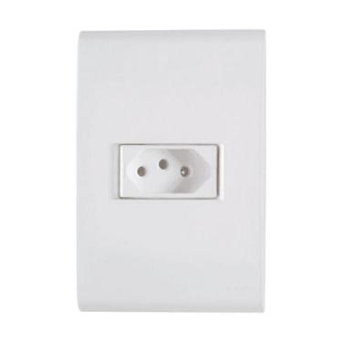 Imagem de Tomada Elétrica 2P+T 10A 250V BRC 57170/210 Liz T - Padrão Brasil Bran