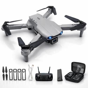 Imagem de Drone E88 Dobrável com Câmera HD WiFi FPV, Altitude Hold, Modo Sem Cab