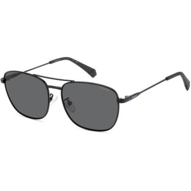 Imagem de Óculos de Sol Polaroid 4172 G S X 003 59M9 Preto Masculino - Preto - Masculino - Único-...