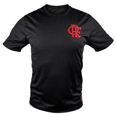 Imagem de Camiseta Flamengo Preto Adulta Dry Masculina Cor:PretoTamanho:GGGênero