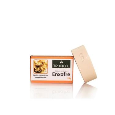 Imagem de Sabonete de Enxofre em Barra Skin Care Seca Espinhas Kits/unidade:1 UN