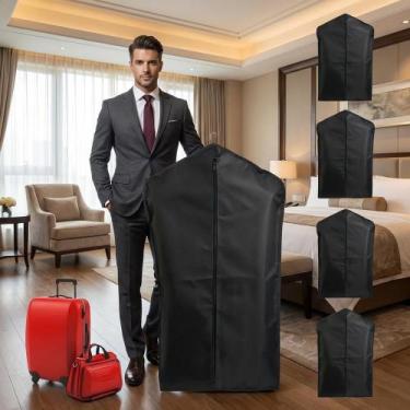 Imagem de 2x Kit 5 Capas Protetoras P/ Roupas Festa, Terno, Vestido c/ - Congrat