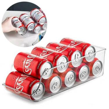 Imagem de Suporte Organizador Porta Latas Geladeira Armário Despensa - Kadê