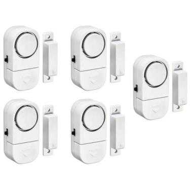Imagem de Kit Alarme Sonoro Invasão Residencial Porta Janela Portão - - Kadê, 5