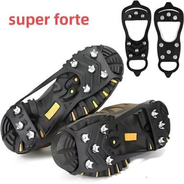 Imagem de Sapatos De Inverno Para Homens E Mulheres Com Cravos De Tração De 8 De
