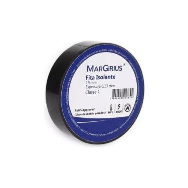 Imagem de Fita Isolante 5 Metros Antichamas Resistente 19mm MarGirius