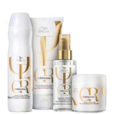 Imagem de Kit Wella Professionals Oil Reflections Light (4 Produtos)