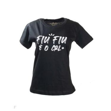 Imagem de T-Shirt Fiu Fiu - CASTANHA T-SHIRTS, Preto, P