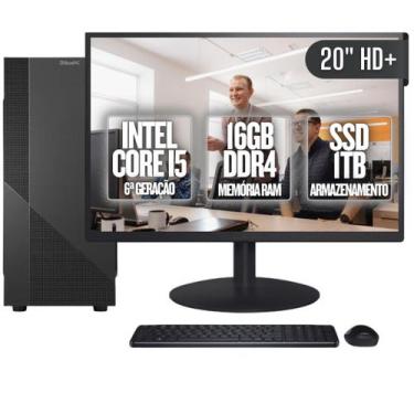 Imagem de Computador Completo BluePC Task Intel Core i5 6ª Geração 16GB DDR4 SSD
