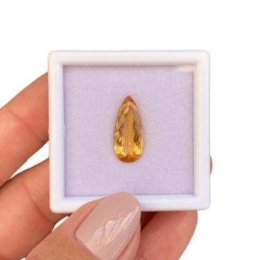 Imagem de Topázio Imperial Laranja Gota 5,05ct - SP GEMAS