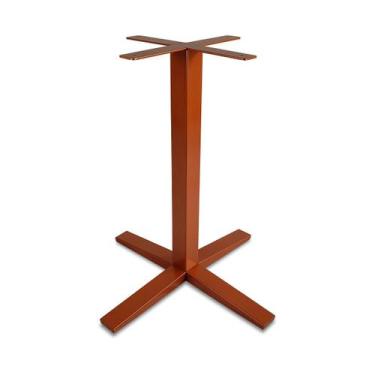 Imagem de Base Suporte para Mesa em Aço Modelo Rubi - Cobre - Genus Móveis