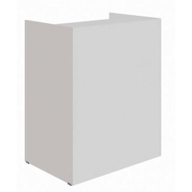 Imagem de Balcão Atendimento Recepção 90cm Branco Web Office
