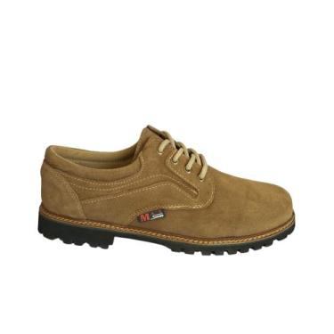 Imagem de Sapato Max-shoes 12 Cavaleiro De Camurça Masculino (61066), Castor, 40
