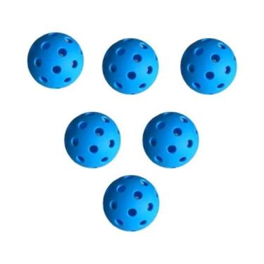 Imagem de Bolas De Pickleball Coloridas E Duráveis De 72mm Para Uso Interno, Pac