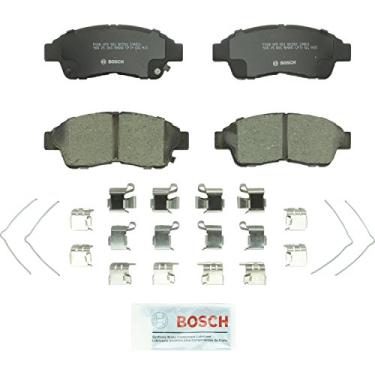 Imagem de BOSCH BC562 QuietCast Conjunto de pastilhas de freio a disco de cerâmica premium - Compatível com Select Geo Prizm; Toyota Camry, Celica, Corolla, RAV4; FREONT