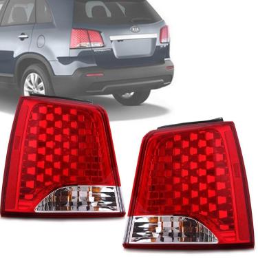 Imagem de Lanterna Traseira Kia Sorento 2010 2011 2012 2013 Sem Led