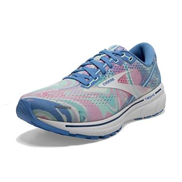 Imagem de Brooks Ghost 14 Women's Neutral Running Shoe - Bay/White/Province - 5.5 Wide