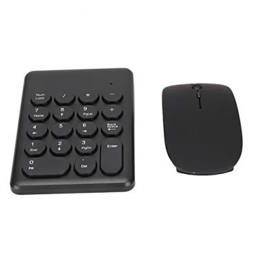Imagem de Teclado numérico, teclado numérico USB ultrafino de 2,4 GHz para laptops Black Mini PC