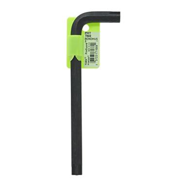 Imagem de Bondhus 71860 T60 ProHold Torx L-Wrench - Braço longo