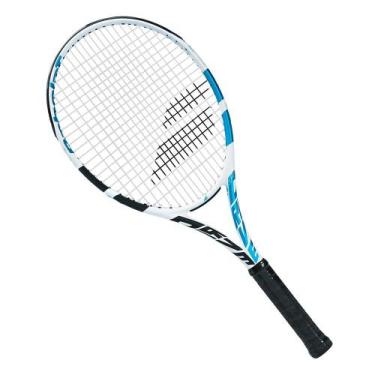 Imagem de Raquete De Tênis Babolat Evo Drive Lite 255G Branca E Azul