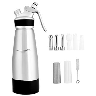 Imagem de Dispensador de creme de chantilly profissional 500ml altamente durável de alumínio Whipper espumador de creme máquina de creme dispensador