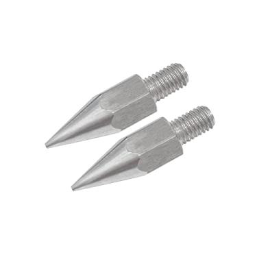 Imagem de NeGoBok 2 peças de substituição de aço inoxidável mini prisma GPS Pole Point M10 M9,7 mm M8 Mle haste afiada Purveryinoint Sg Rtk Pole7,5 mm Sty