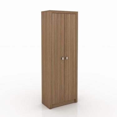 Imagem de Armário Multiuso 2 Portas 4 Prateleiras Tecno Mobili - Amêndoa